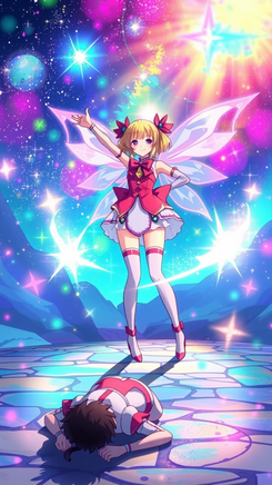 I Ended Up Becoming a Villain Loved by the Magical Girl Web Novel (KR)