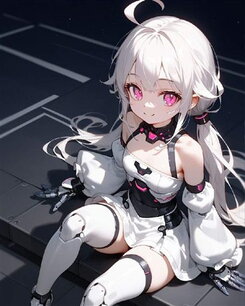 Transmigrated into the Apocalypse as an Android Girl, I Got Picked Up on Day One Web Novel (CN)